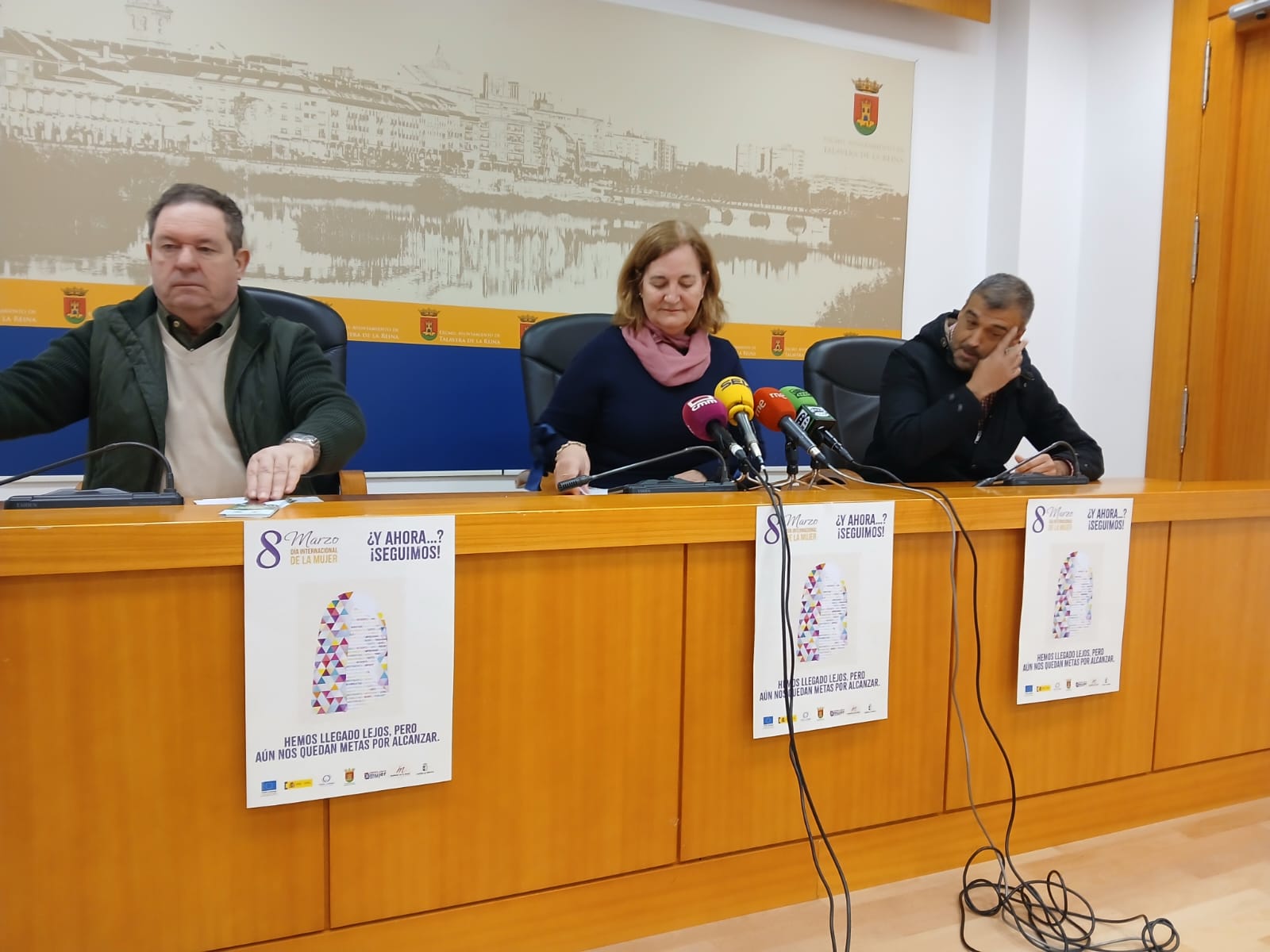 Presentación de los actos del 8M de 2025 en Talavera