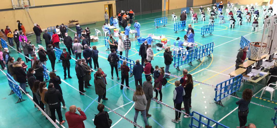 Esta semana sigue también la campaña de test de antígenos en el Centro Ocupacional Marcelino Camacho de San Sebastián de los Reyes; así como en el Polideportivo Municipal Duque de Algete