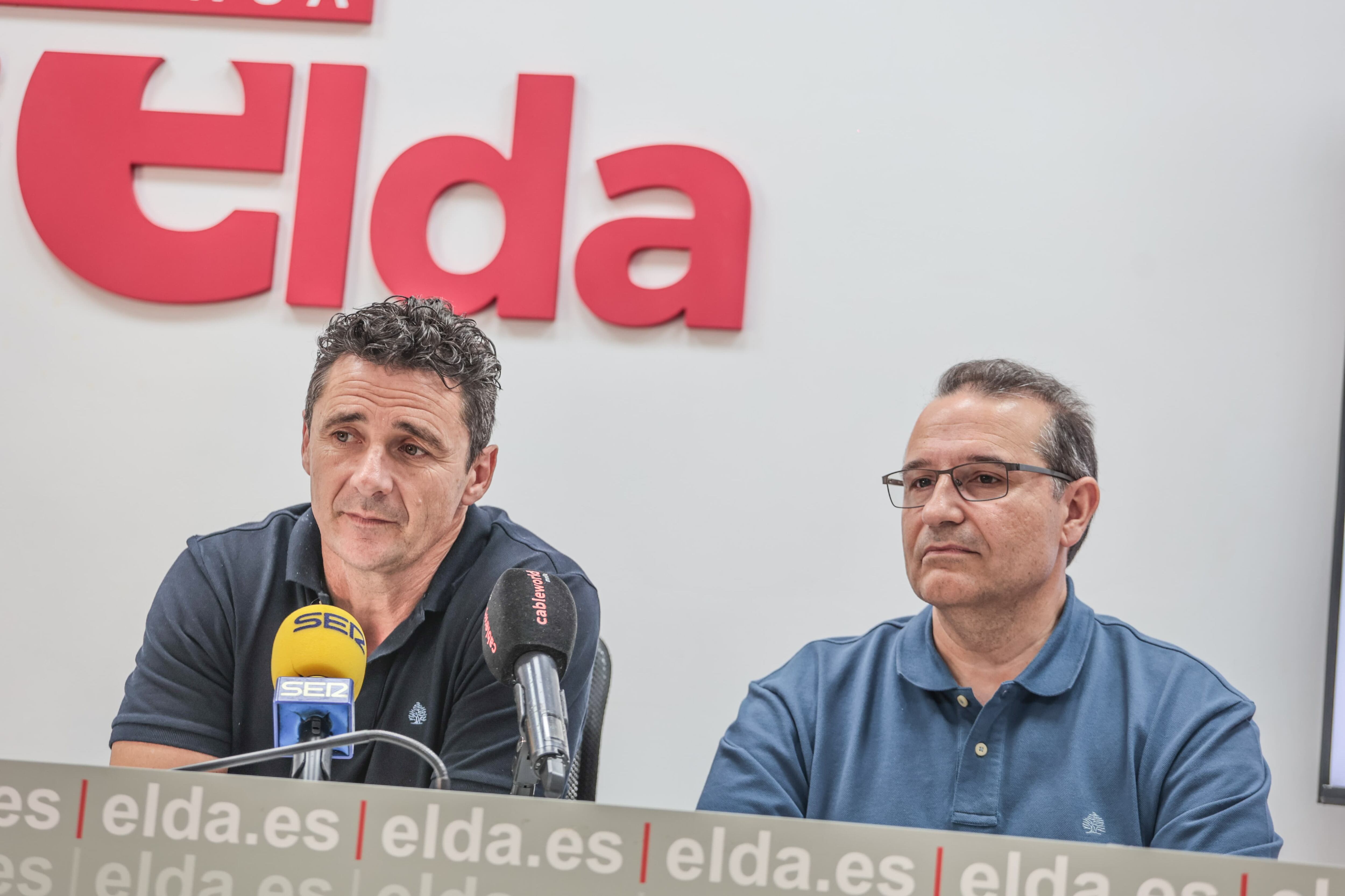 Alberto García y Francisco Vidal, concejales del PP de Elda