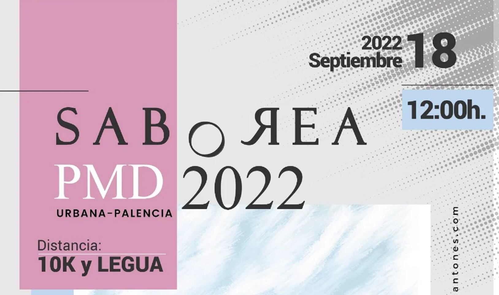 La carrera  “10K Saborea PMD 2022&quot; se celebrará en Palencia el domingo 18 de septiembre