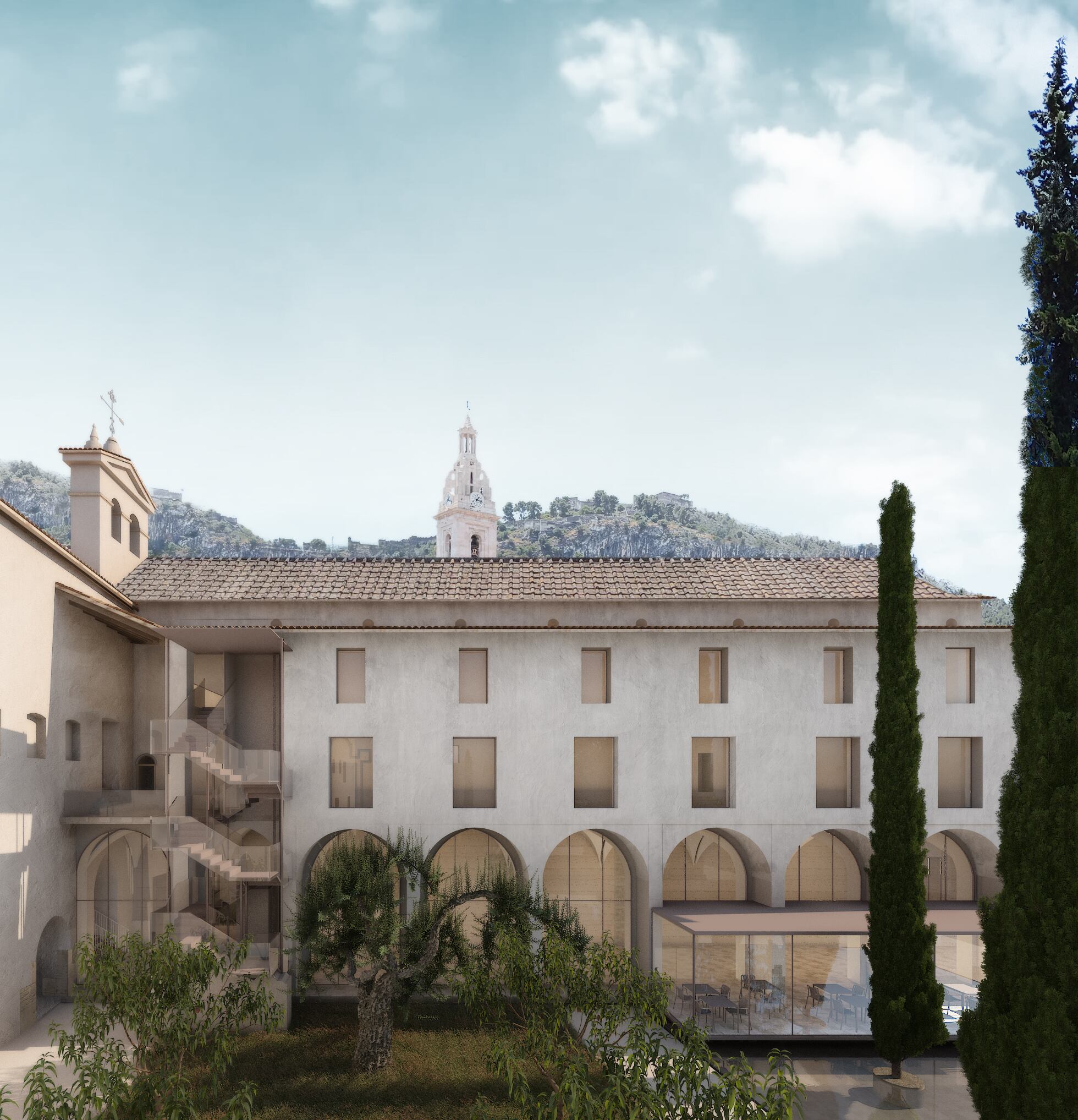 Claustro de Santa Clara. Fuente: Ajuntament de Xàtiva