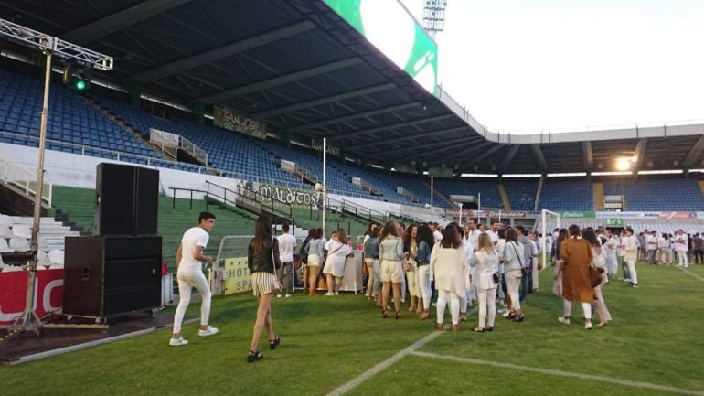 Imagen de la fiesta privada de PITMA en el Sardinero. 