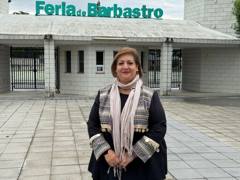 Silvia Ramírez, concejal de Desarrollo del Ayuntamiento de Barbastro