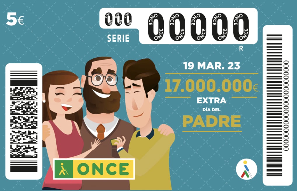 Cupón del Sorteo Extra del Día del Padre.