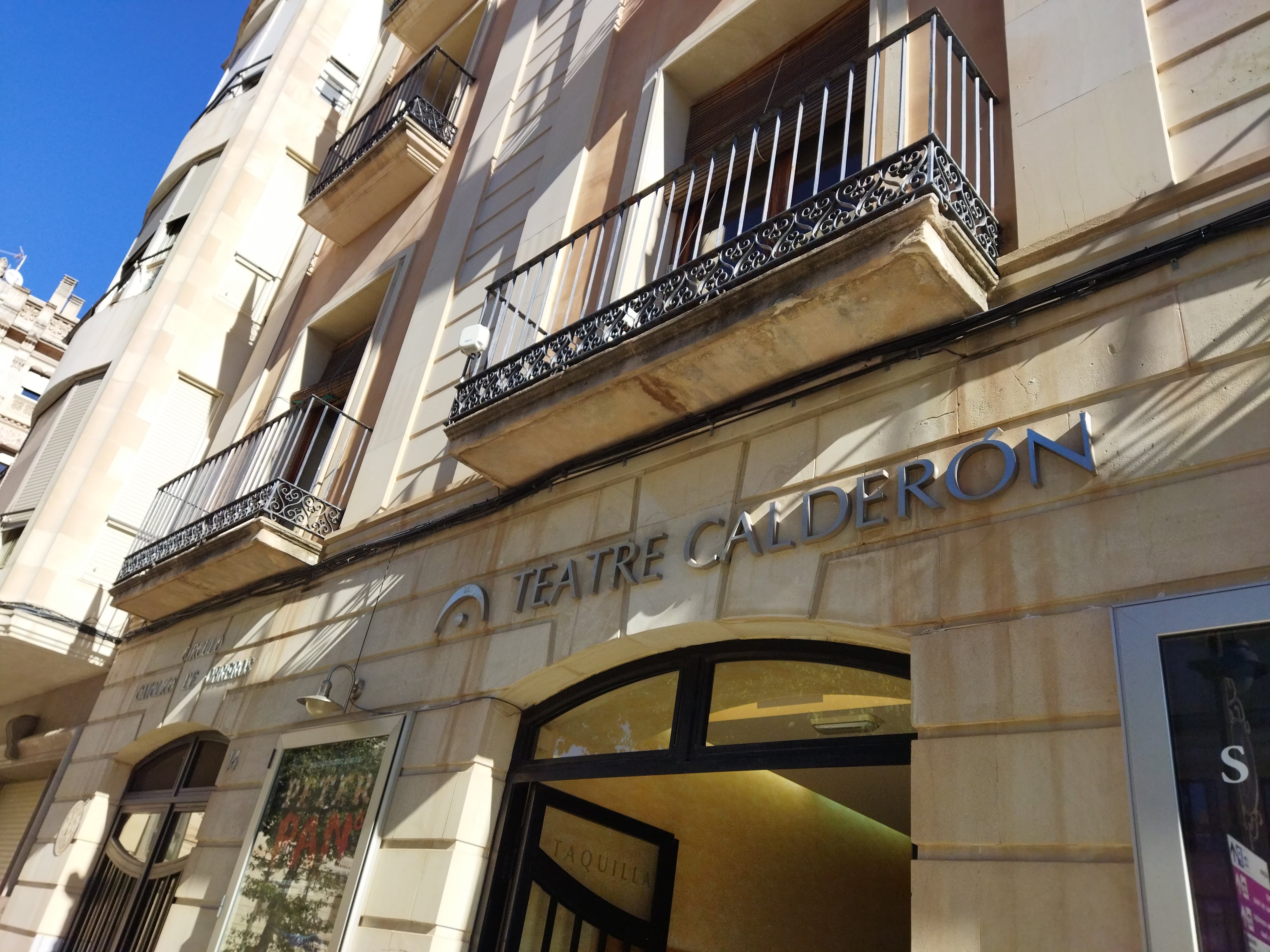 El Teatre Calderón d&#039;Alcoi en una imagen de archivo