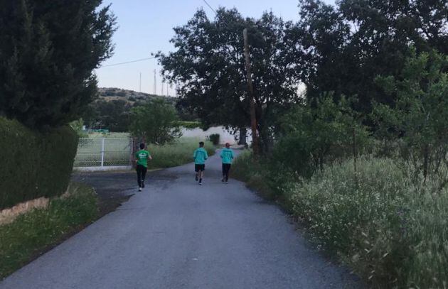 Varias personas corriendo en una de las zonas habituales en Ciudad Real