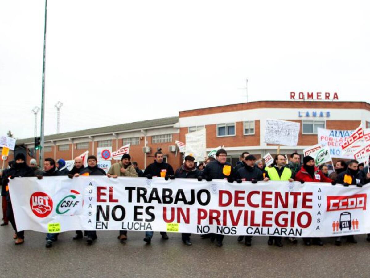 Vuelven los paros a Auvasa