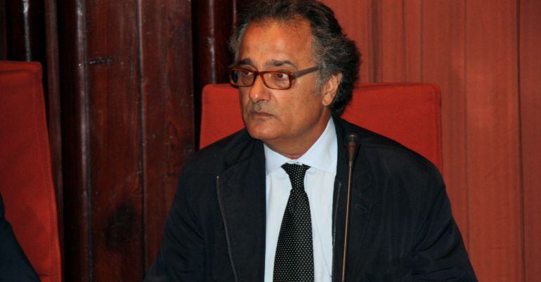 Jorge Batesteza, declarant al Parlament de Catalunya. 