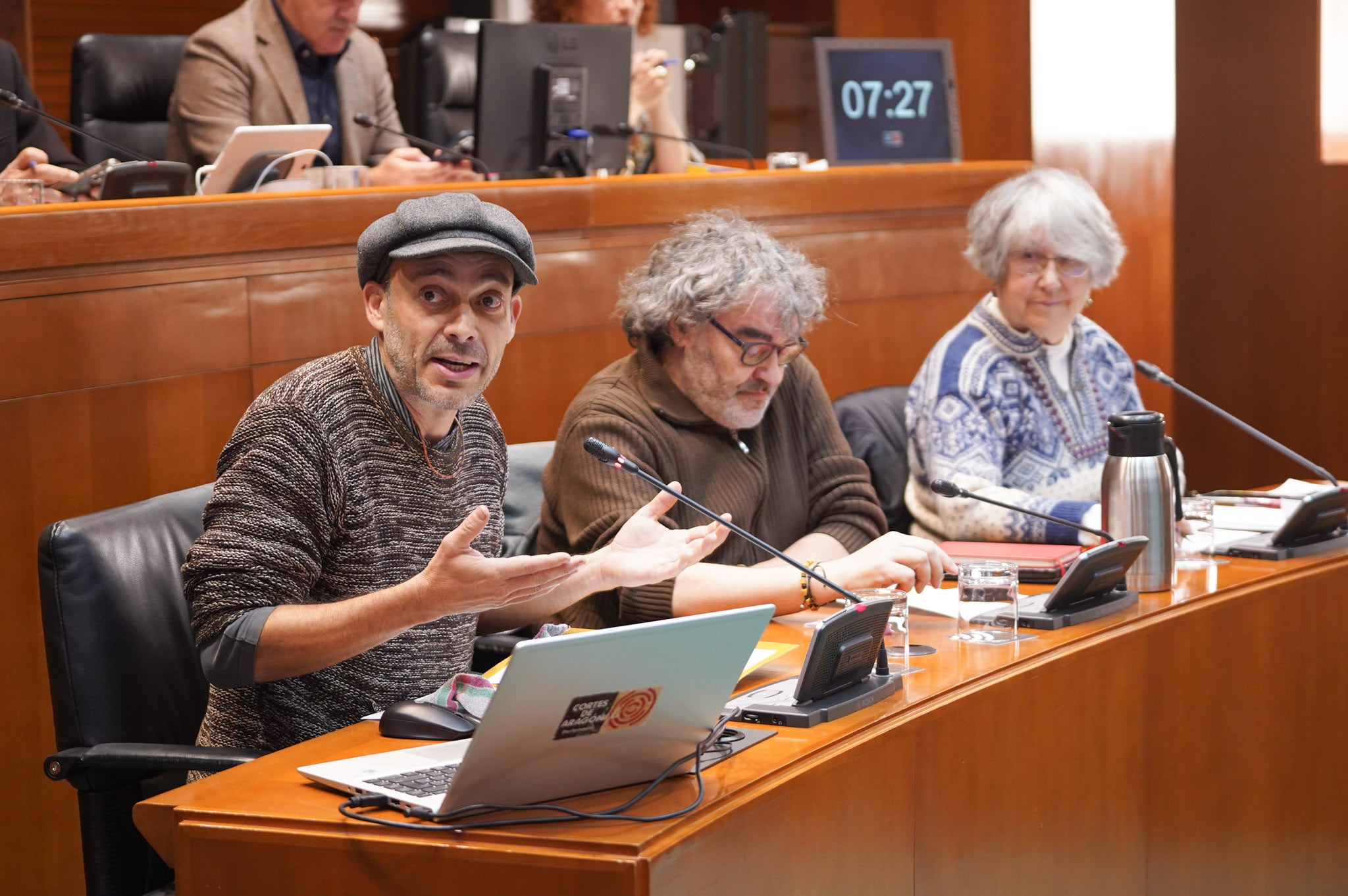 La Cueva de Chaves protagonizaba la Comisión de Comparecencias Ciudadanas de las Cortes