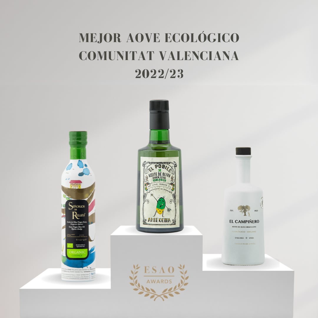 Aceites premiados Comunitat Valenciana