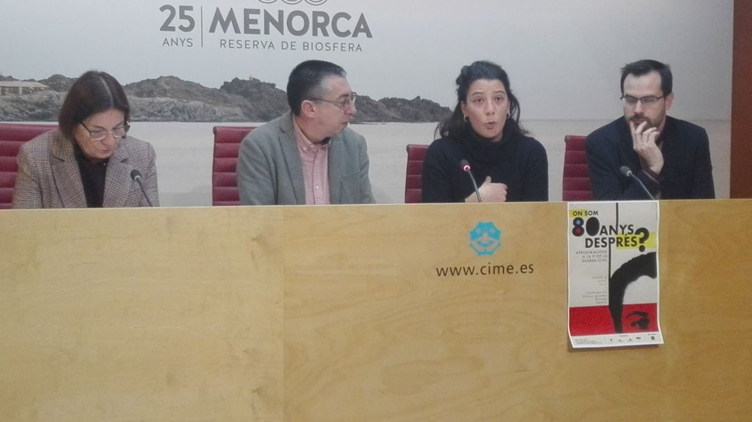 Los actos para analizar lo ocurrido tras el final de la Guerra Civil se presentaron este martes en la sede del Consell.
