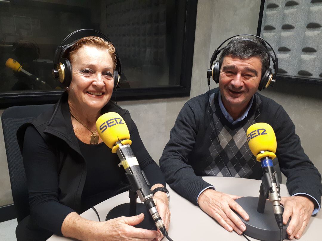 Arrate Balenziaga eta Joxe Mari Ulazia gure irratian