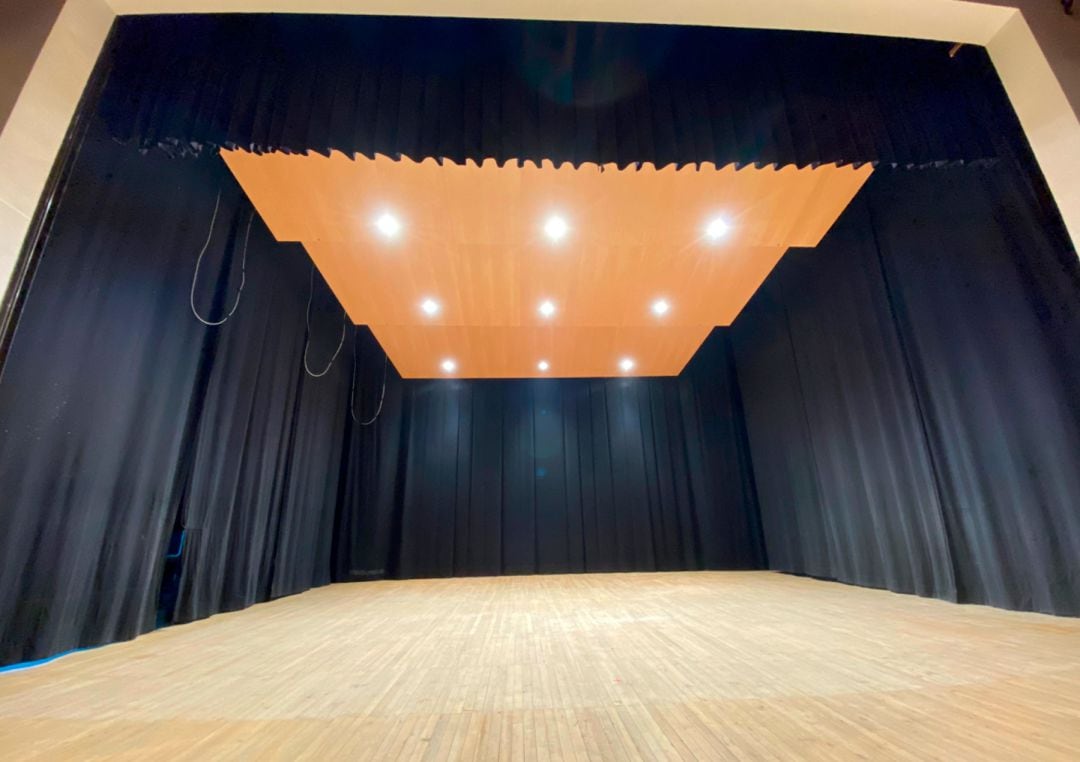 Imagen de la concha acústica del Centre Cultural El Teular