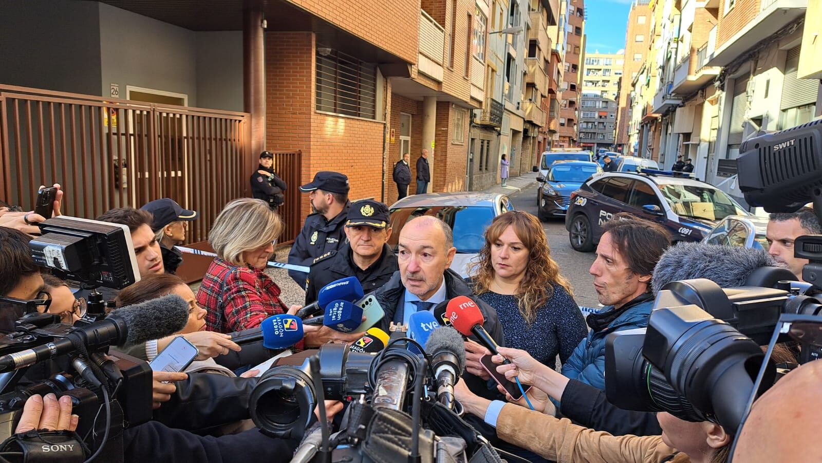 Fernando Beltrán, Delegado del Gobierno aporta los datos del asesinato de Eugenia en Zaragoza