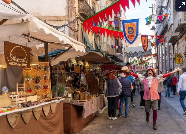 Mercado Medieval de Cartagena ( foto de archivo)