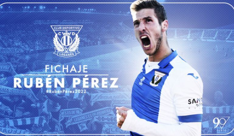 Rubén Pérez seguirá hasta 2022 en Leganés