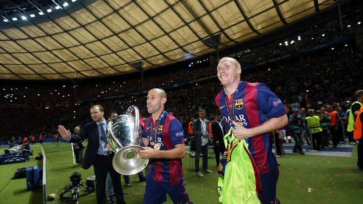 De ganar el triplete en el FC Barcelona a trabajar en una tienda de deporte: así es la nueva vida de Jeremy Mathieu
