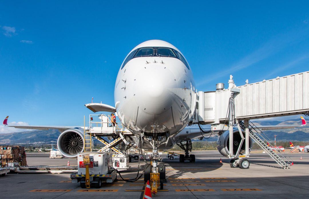 Avión de Iberia A350