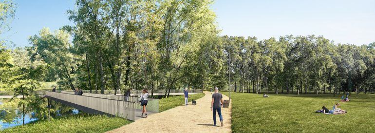 L'encaix de la Devesa amb el riu Ter serà més suau que ara.