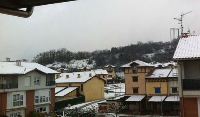 Murgia amaneció nevada.