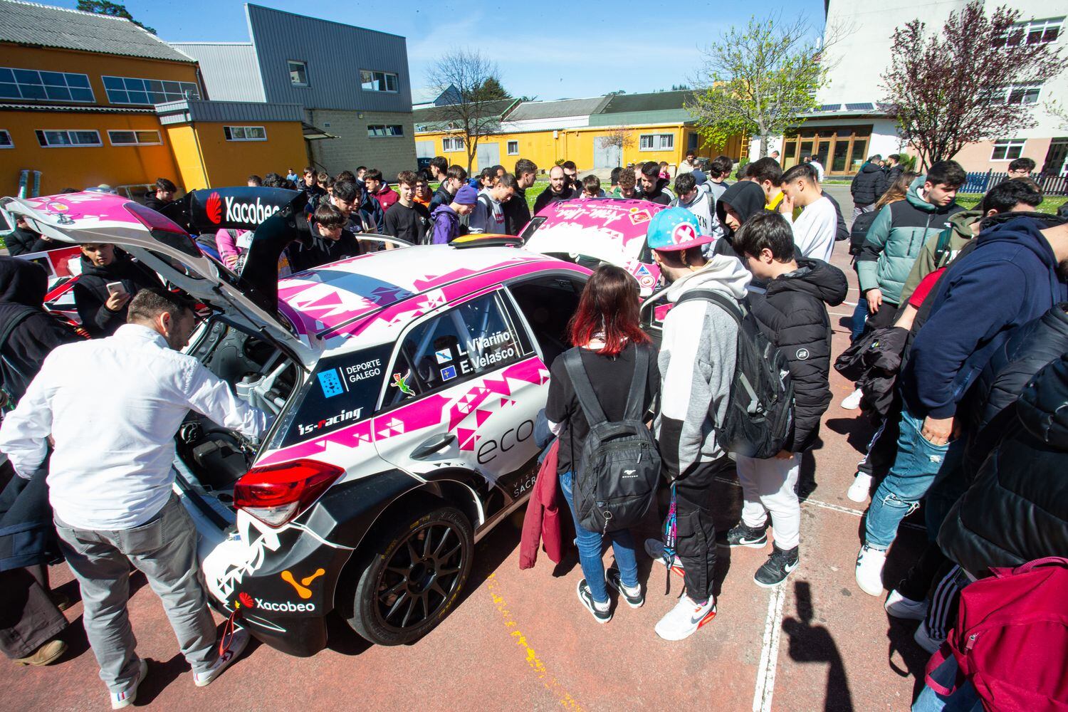 A Federación Galega de Automobilismo nas aulas