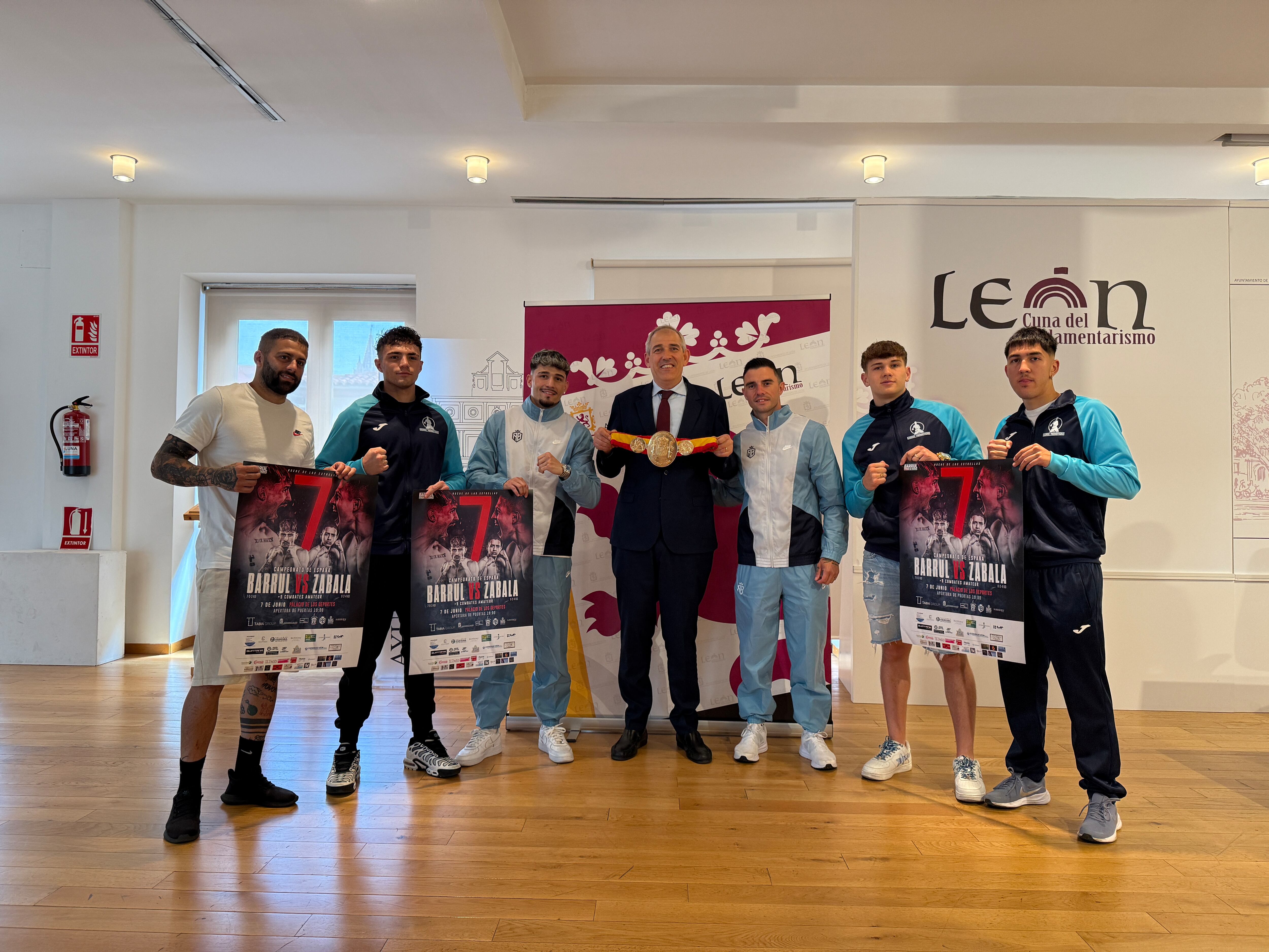 Presentación del Campeonato de España.