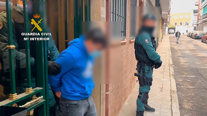 Uno de los detenidos en el marco de la Operación San Gil. Fuente: Cedida