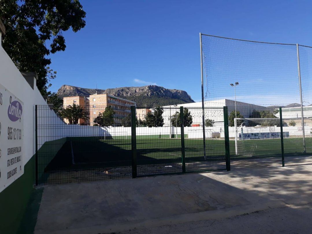 Instalaciones deportivas de Calp. Campo de Fútbol