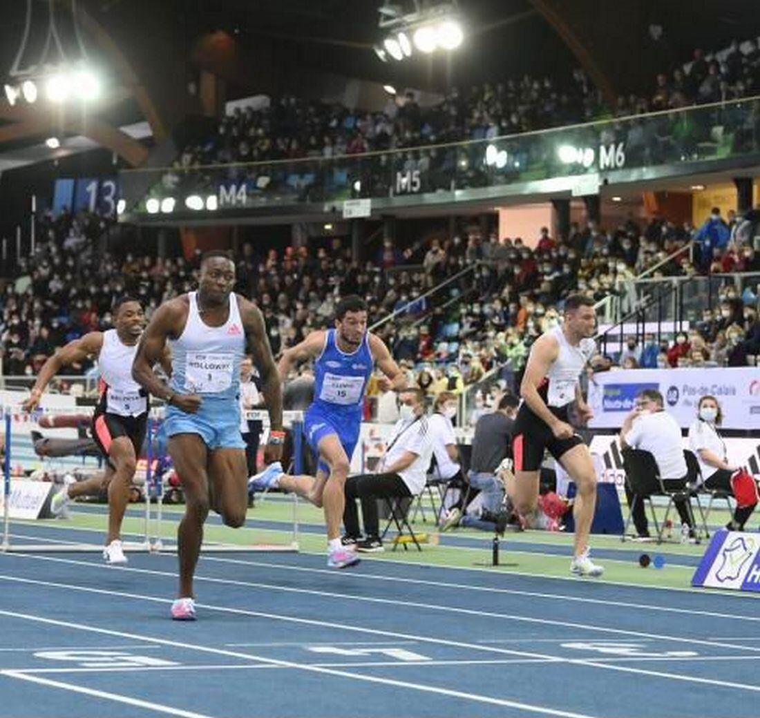 Quique Llopis durante la final