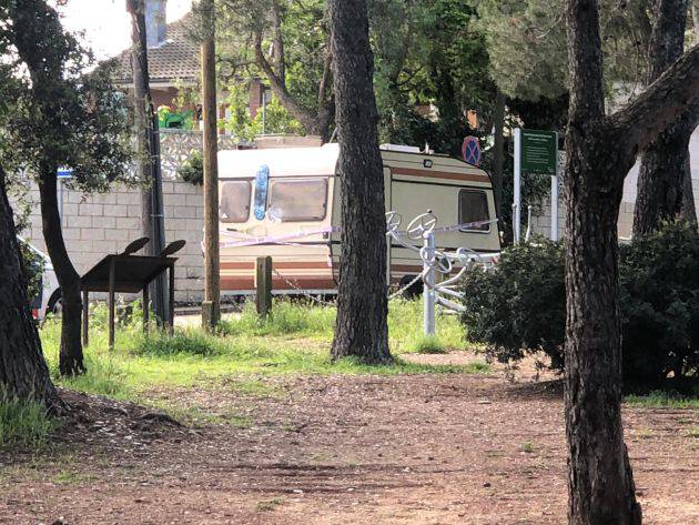 Caravana on vivia l'assassí de persones sense llar