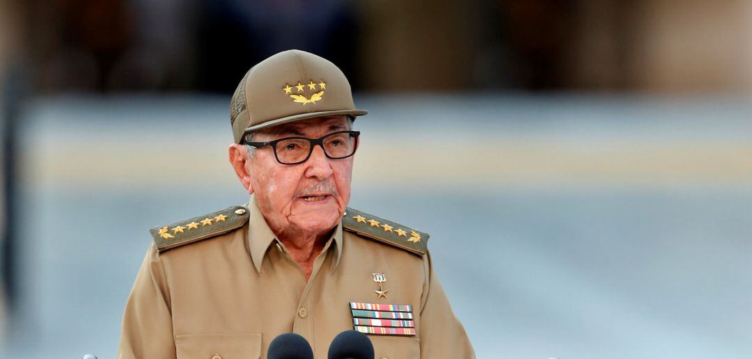  Raul Castro durante un discurso en Santiago de Cuba, en conmemoracion del 60 aniversario de la revolucion, el primer dia de a&ntilde;o nuevo 