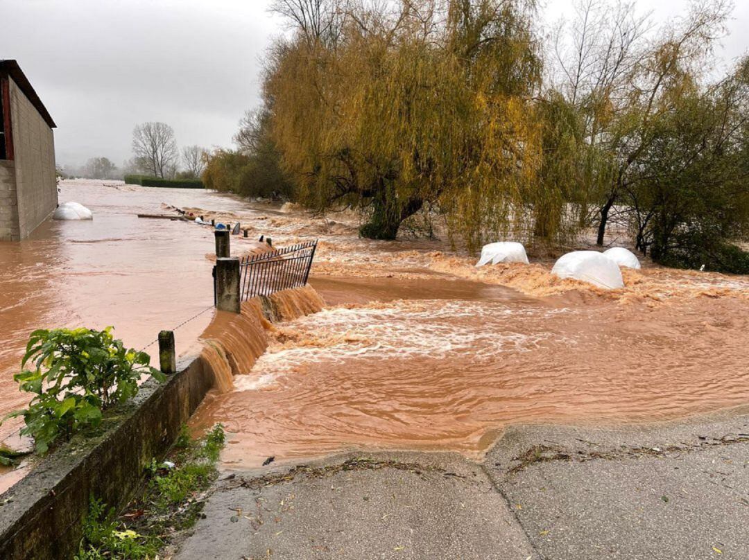 Las pasadas inundaciones en Piélagos