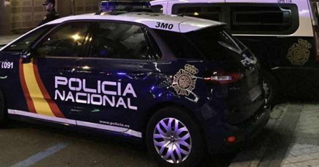 Coche de la Policía Nacional.