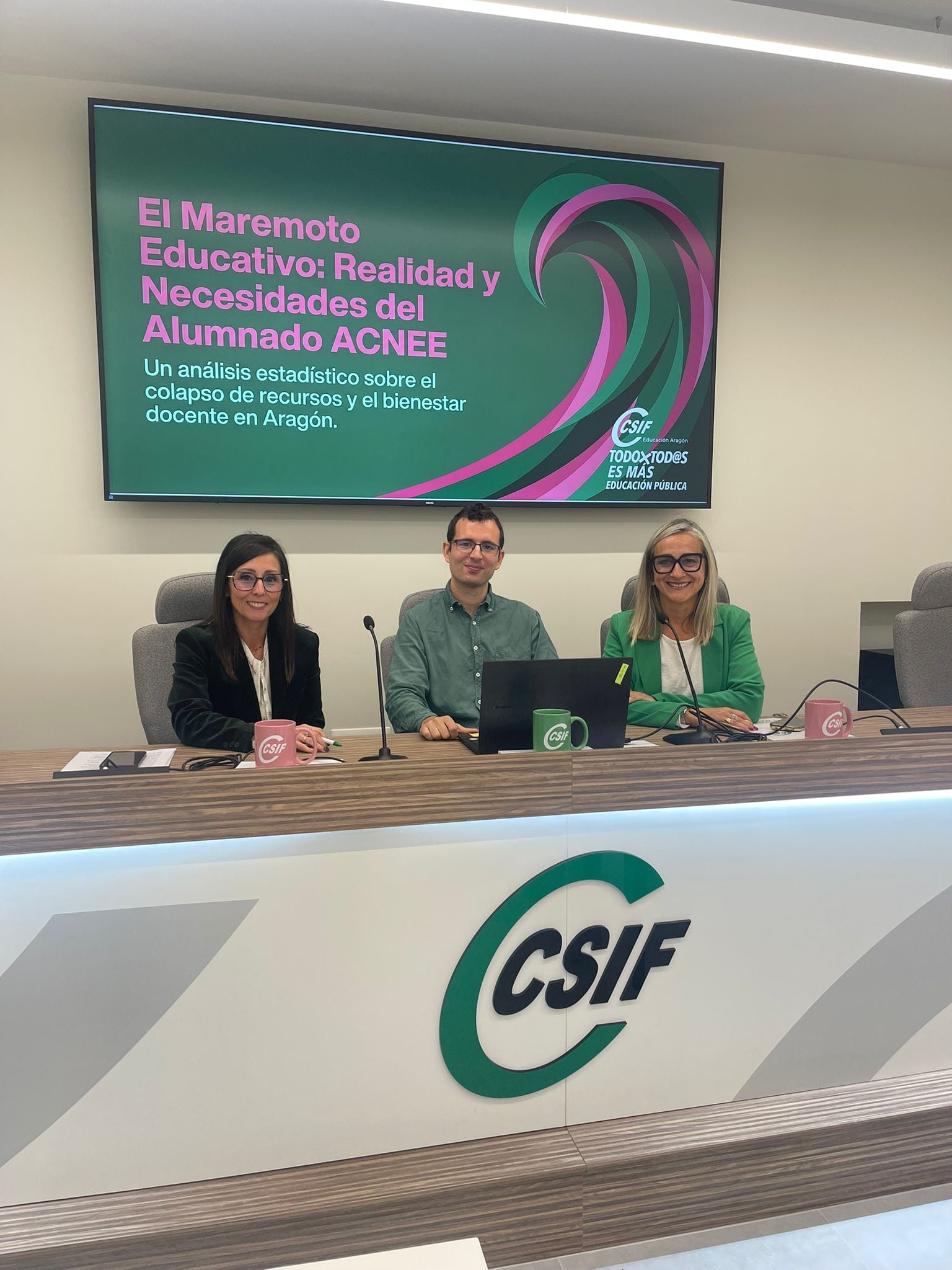 CSIF reclama más recursos para atender la diversidad del alumnado en Aragón