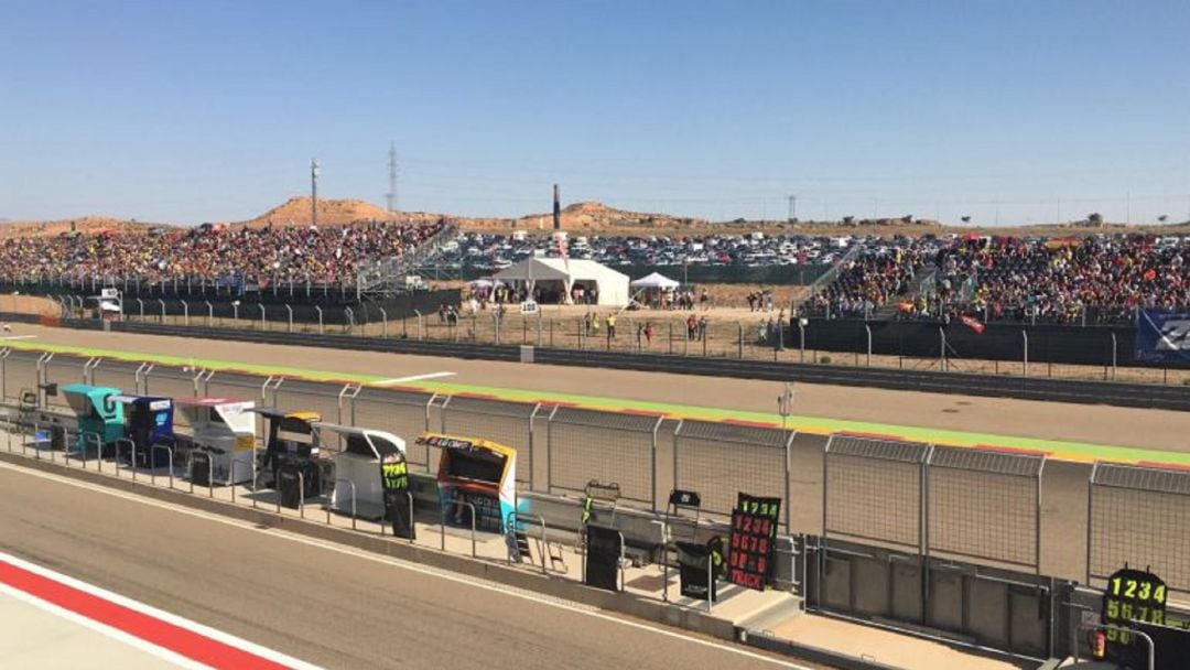 Circuito de Motorland en Alcañiz (Teruel)