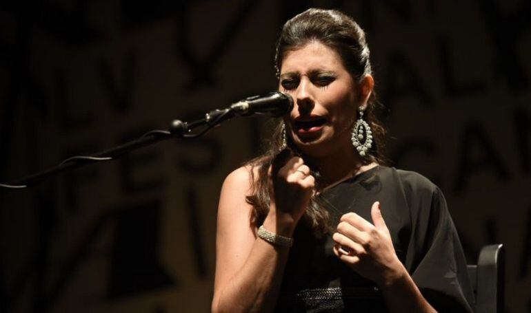 María José Pérez en el &#039;Festival del Cante de las Minas&#039;