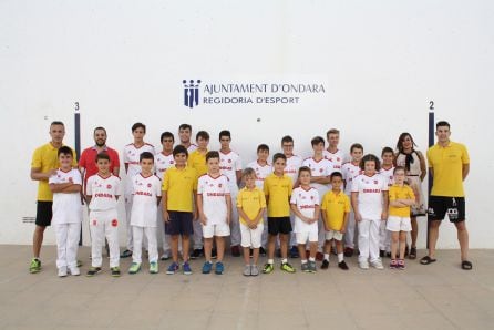 Presentación Escuela Municipal de Pilota de Ondara.