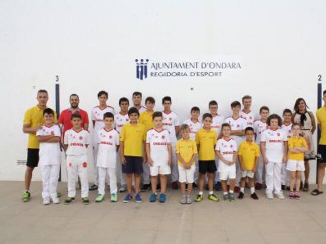 Presentación Escuela Municipal de Pilota de Ondara.