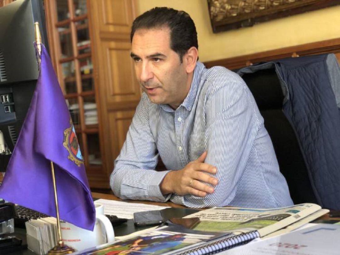 Mario Simón, alcalde de Palencia