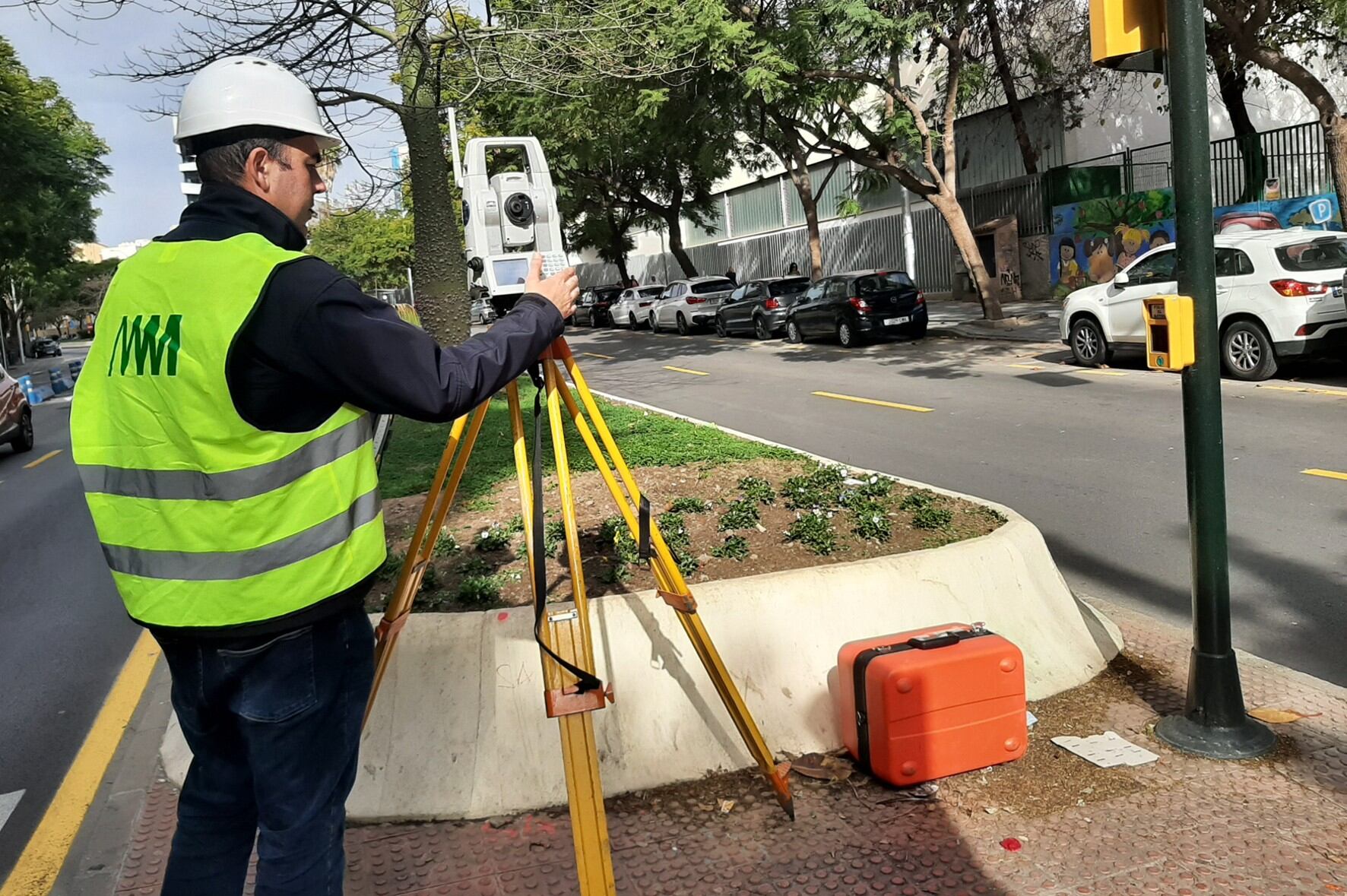 Obras en calle Hilera