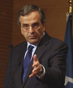 Andonis Samaras, candidato de Nueva Democracia