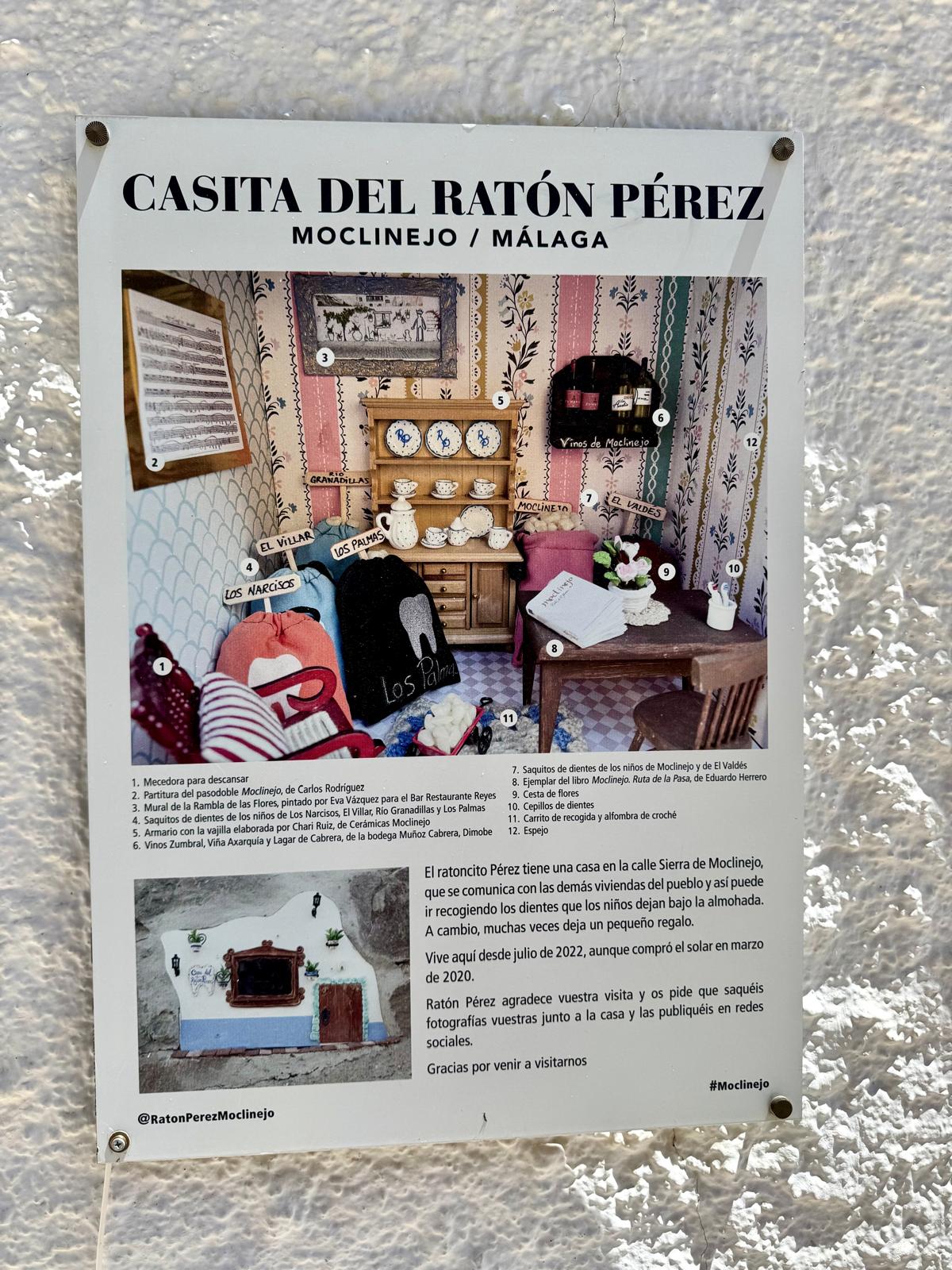 La Casita del Ramoncito Pérez en este pueblo de la provincia de Málaga