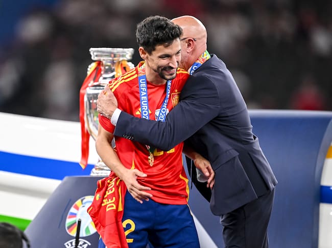 Jesús Navas y Luis de la Fuente