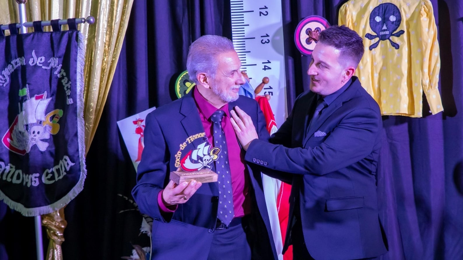 José Luis Andreu fue nombrado Socio de Honor.