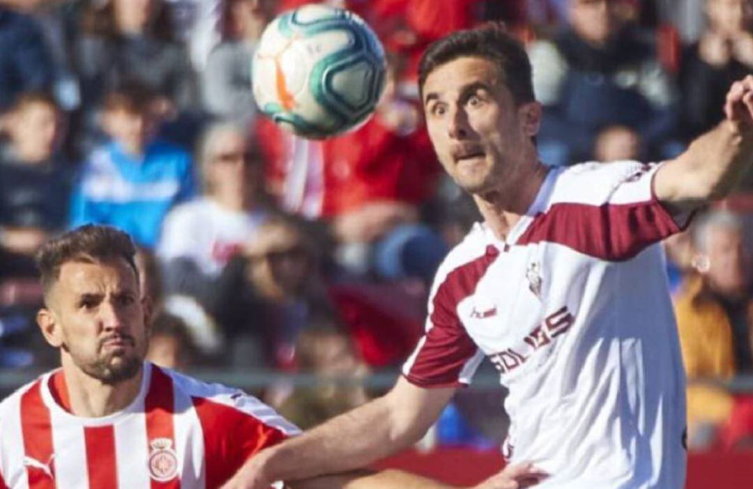 Kecojevic, durante un partido del Albacete