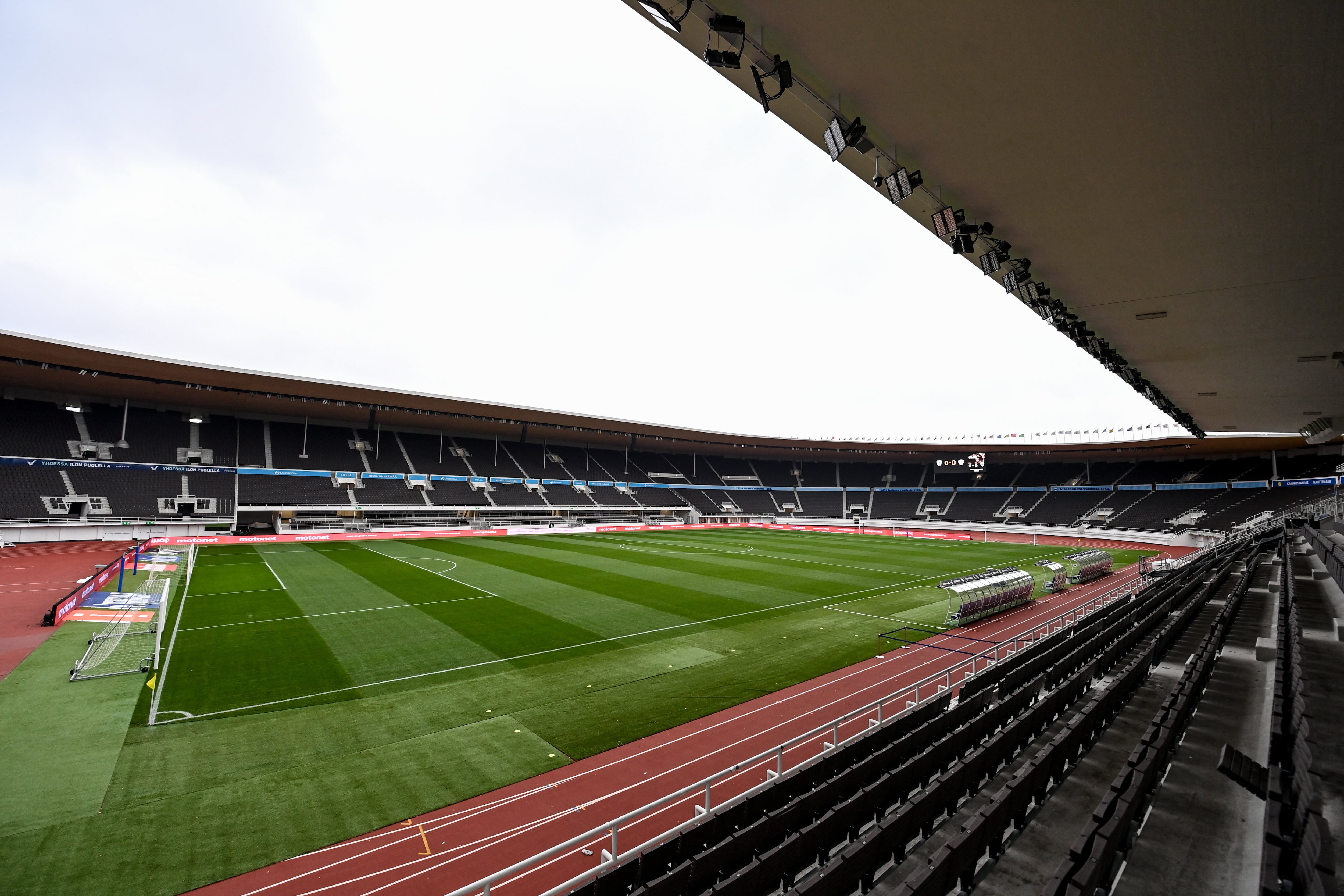 Estadio Olímpico de Helsinki, sede de la Supercopa de Europa (Photo By Stephen McCarthy/Sportsfile via Getty Images)