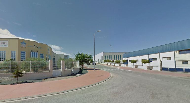 Zona industrial de Almansa