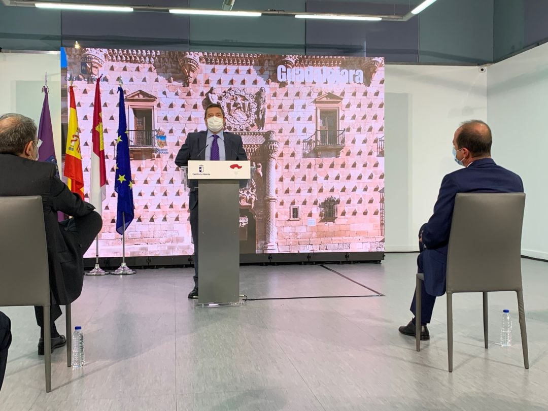 Comparecencia García Page tras la reunión con el alcalde