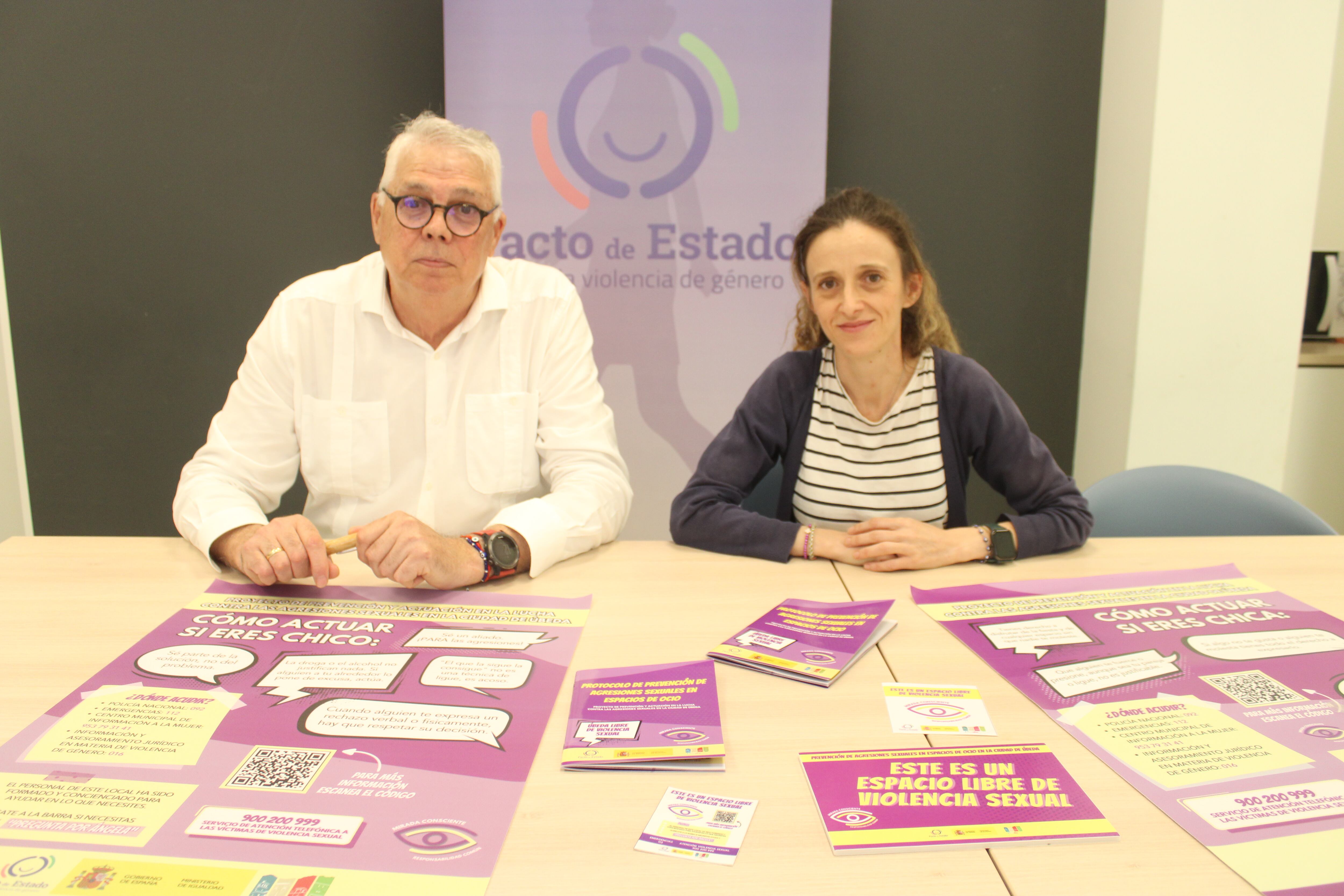 Blas Ruedas y Paquibel Millán, en la presentación del Protocolo.