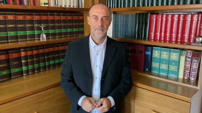 El vicesecretario Jurídico de Vox Francisco José Garre.